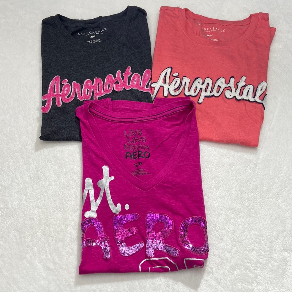 BUNDLE OF 3 AEROPOSTALE SHIRTS